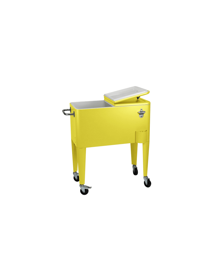 Beachtrekker Kailua Cooler - Kühlbox, Kühlwagen, Getränkekühler, Gelb günstig kaufen onesize