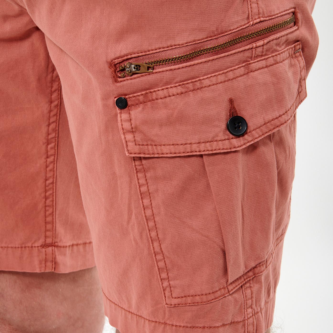 MATT   Short orange Homme