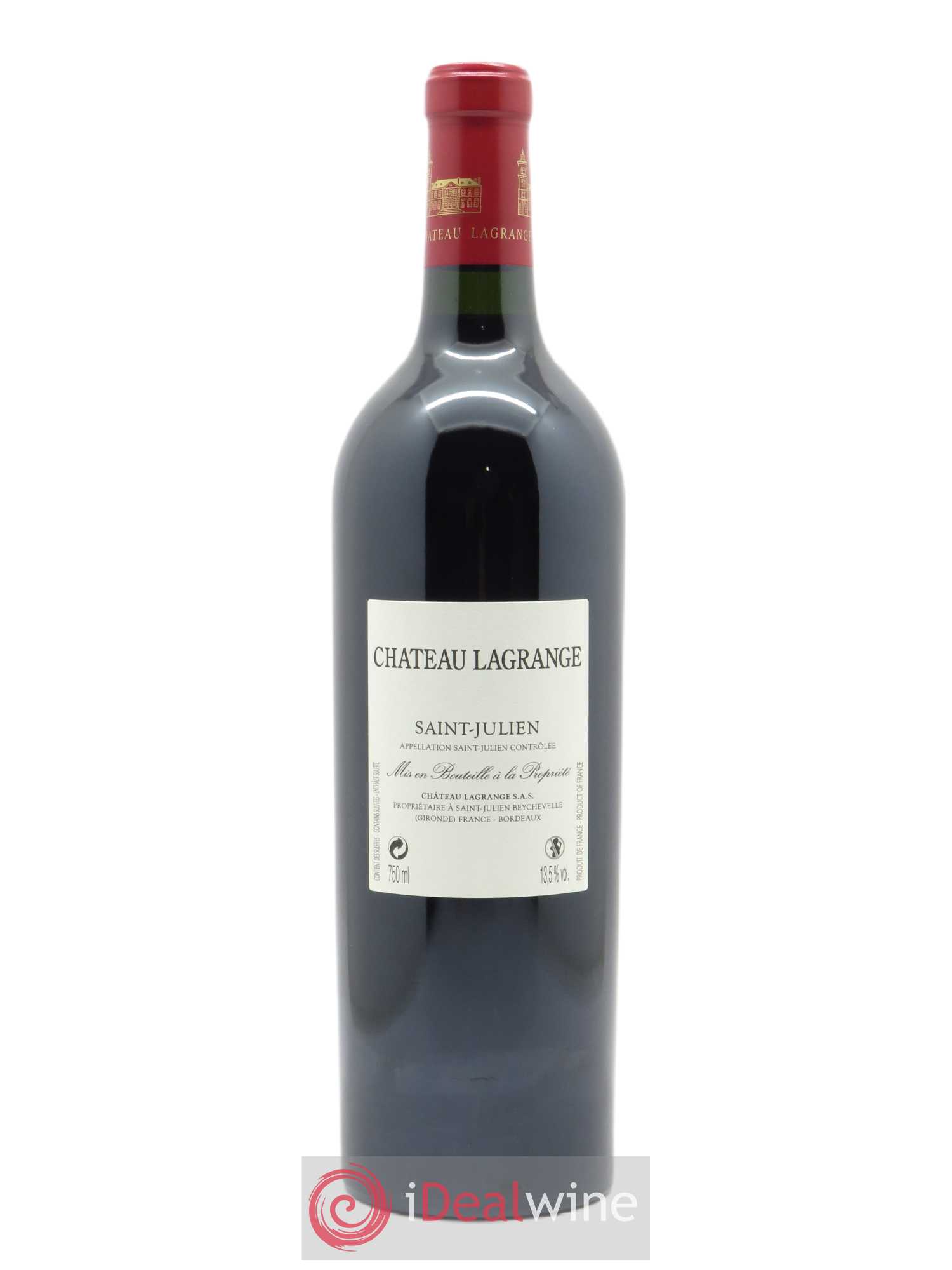 Château Lagrange 3ème Grand Cru Classé (CBO à partir de 6 bts) 2017 - Lot de 1 Bouteille