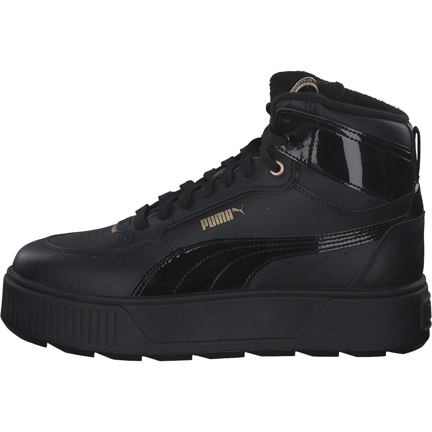 Puma Karmen Rebelle Mid 387624, Schnürstiefel, Damen, Schwarz