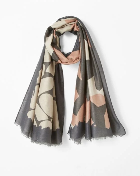 Foulard léger imprimé
