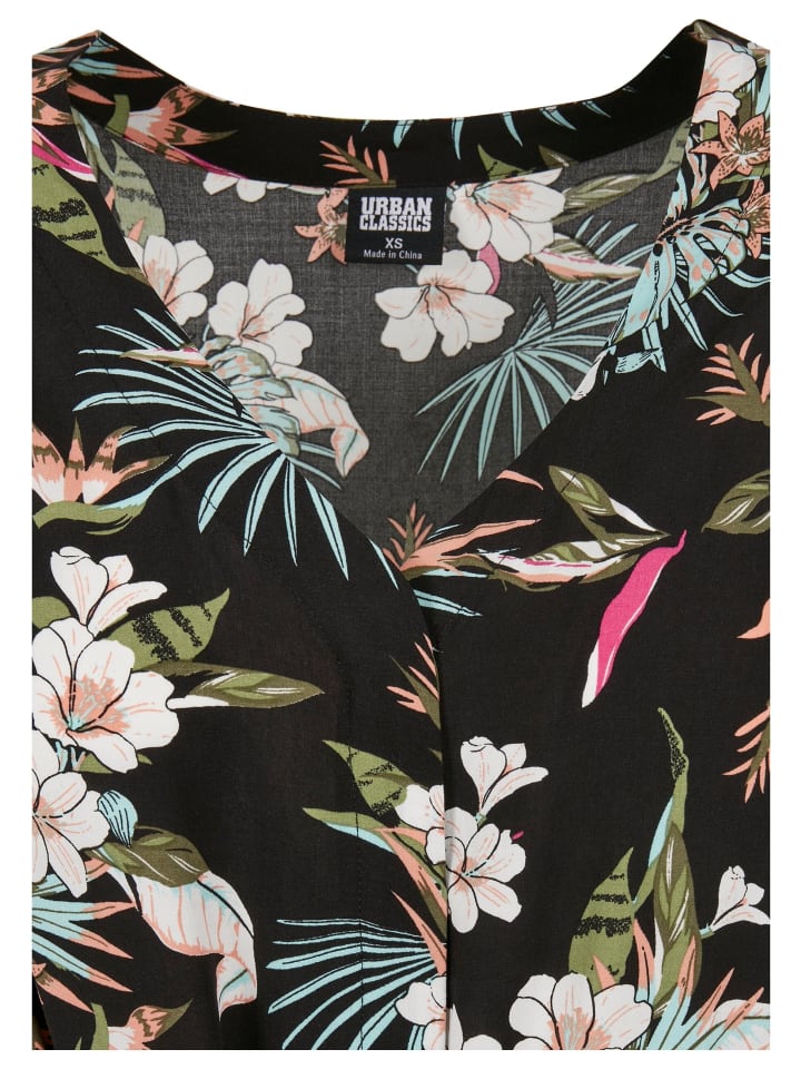 Urban Classics Urban Classics Jumpsuits in black tropical günstig kaufen
