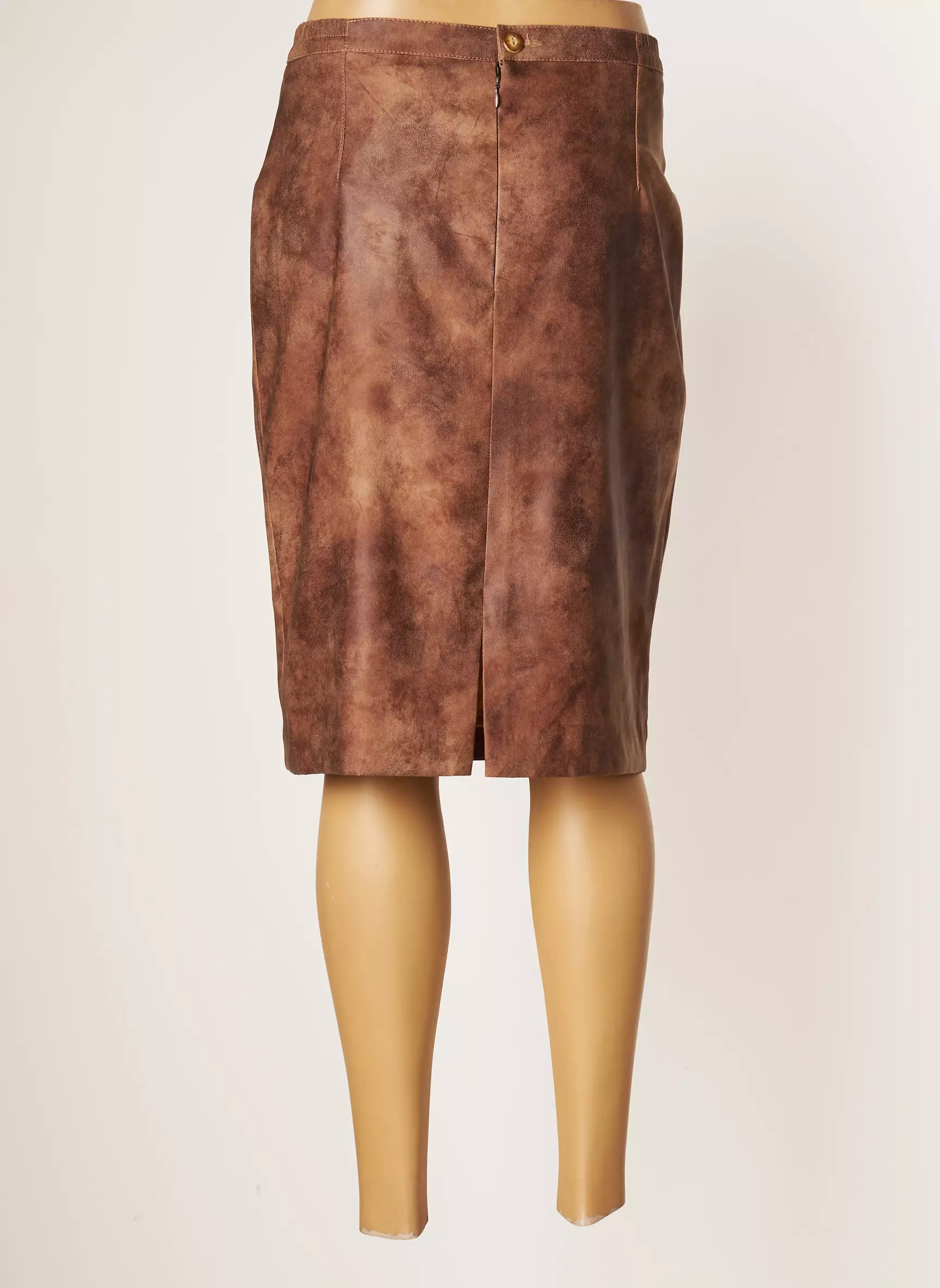 Jumfil Jupes Mi Longues Femme couleur marron