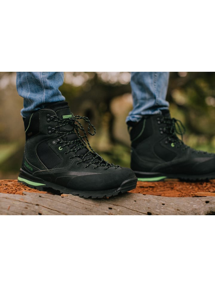GUGGEN MOUNTAIN Wanderstiefel Gummikappe in Grün günstig kaufen