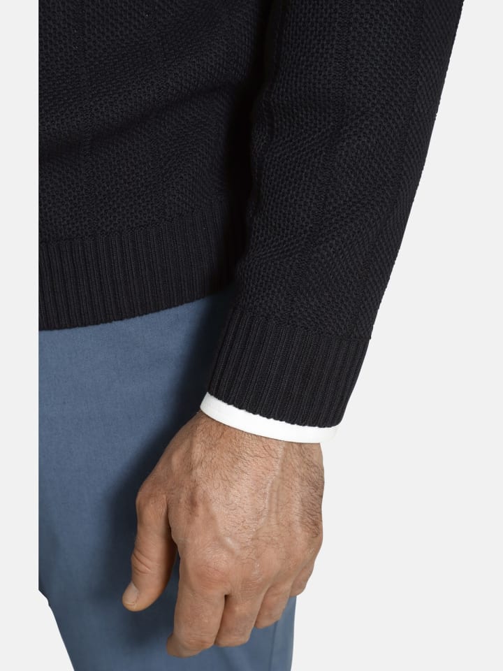 Charles Colby Pullover EARL JABBE in dunkelblau günstig kaufen