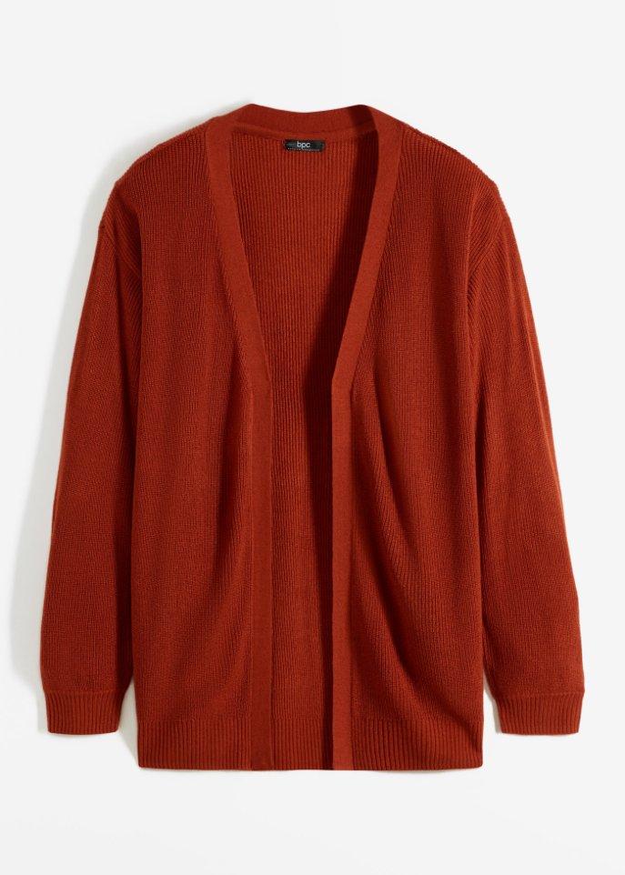 Strickjacke mit Schlitzen