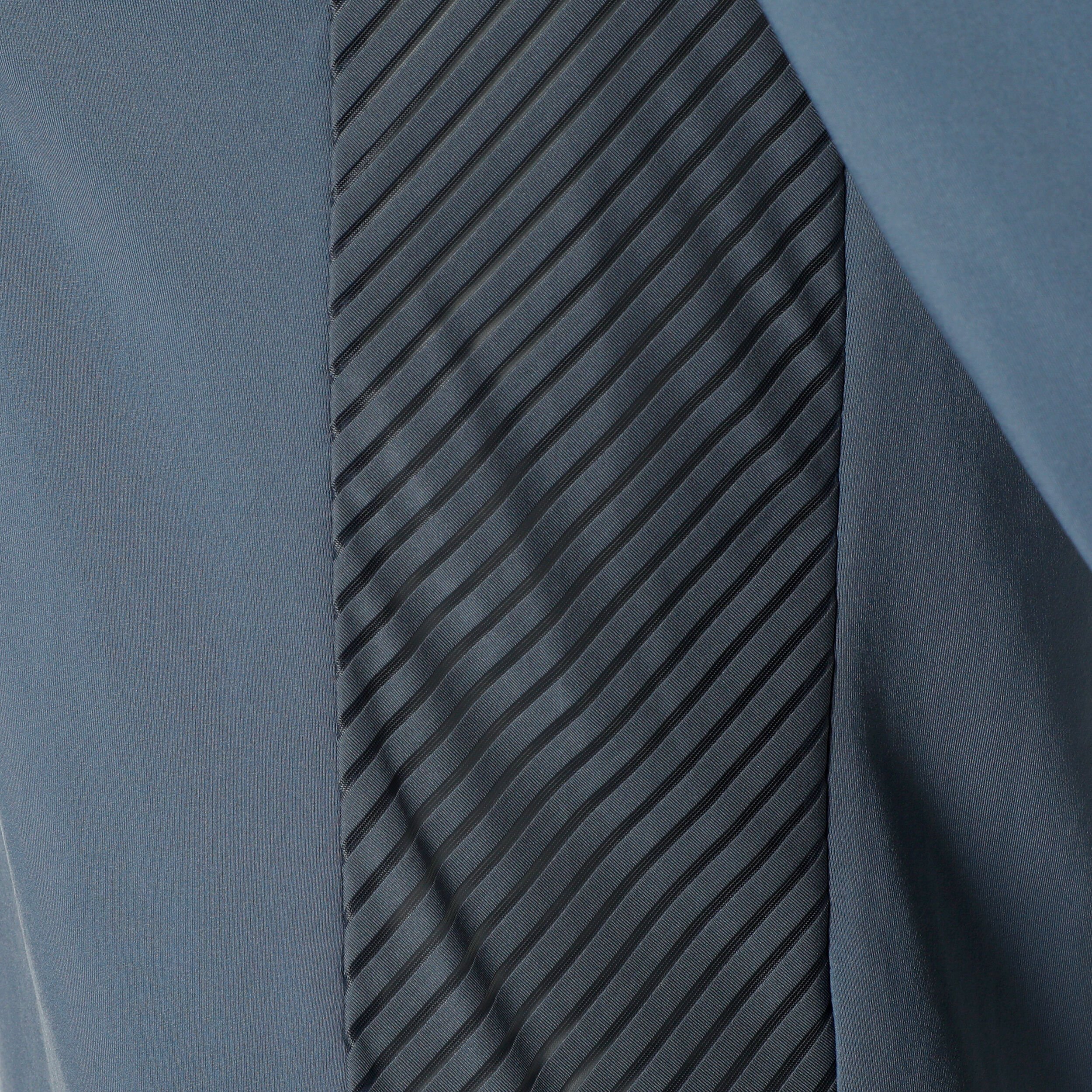 Perspectives Stripes Longsleeve Damen - Blau