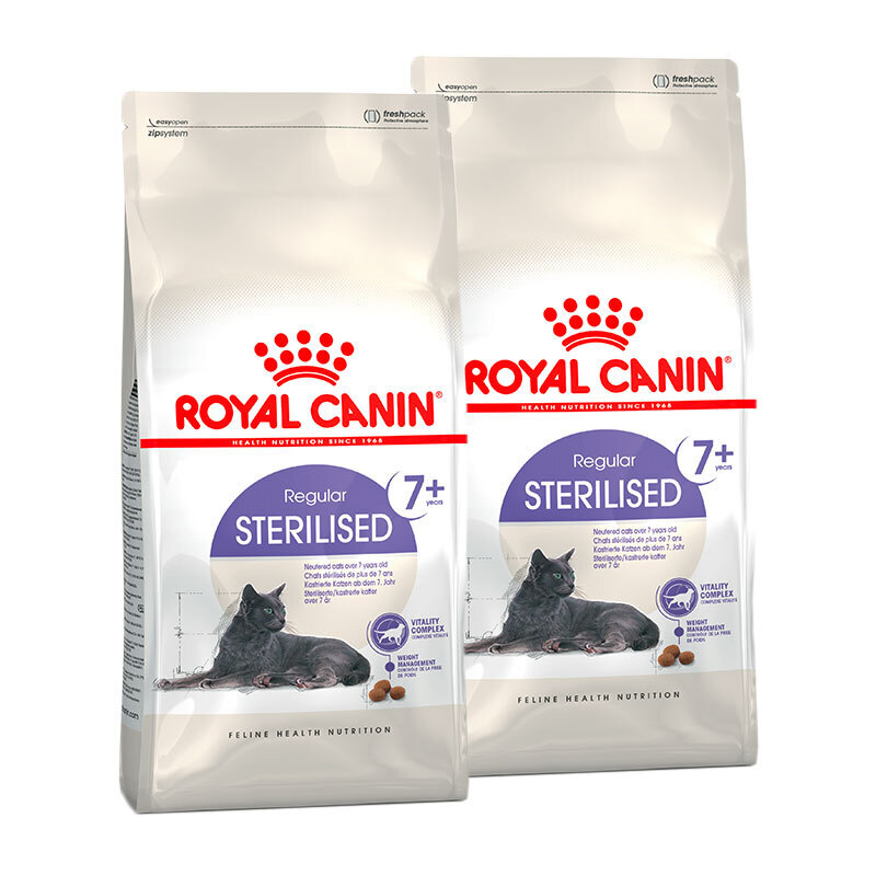 ROYAL CANIN Trockenfutter ROYAL CANIN Sterilised 7+ 2x3,5 kg