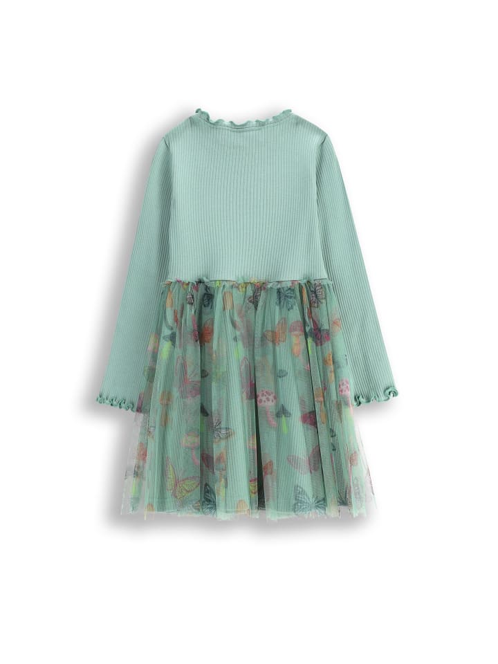 Coccodrillo Kleid mit langen Ärmeln in grün günstig kaufen