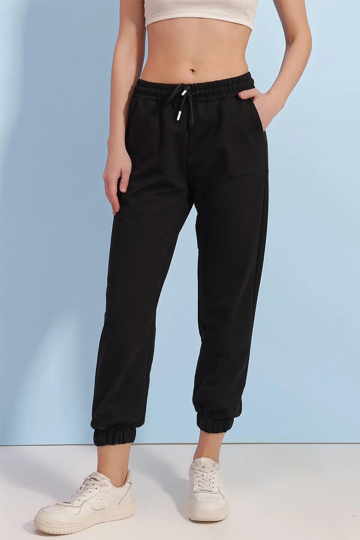 Pattaya  Basic-Strick-Jogginghose für Damen P21w110 66355