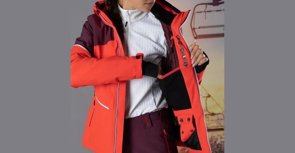 CMP Skijacke WOMAN JACKET ZIP HOOD