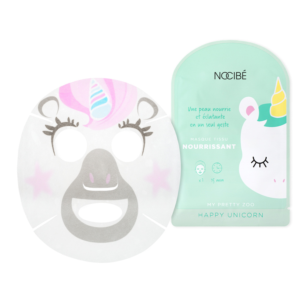 Nocibé My Pretty Zoo - Licorne Masque Visage Eclat