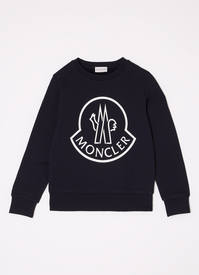 Maglione Moncler con logo stampato