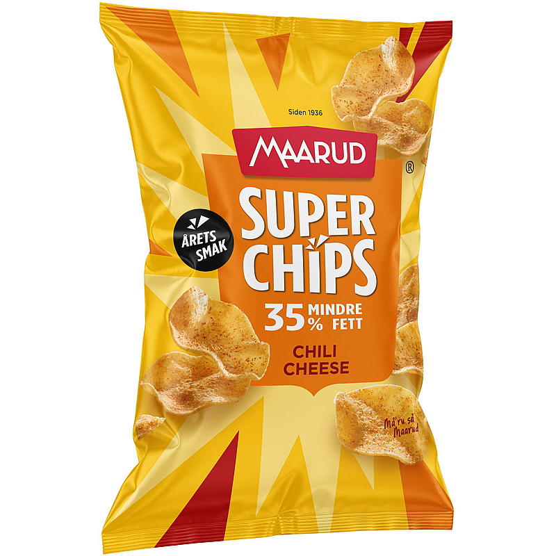 Maarud Superchips 140 g Chili cheese Maarud