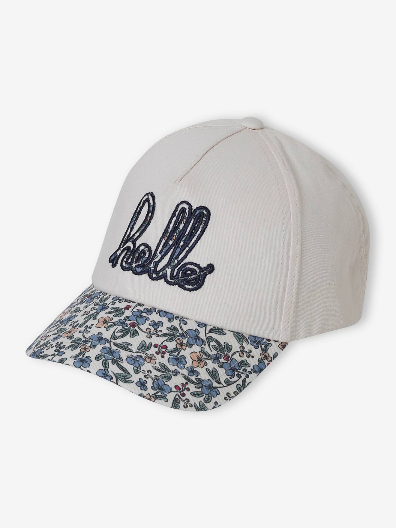 Casquette fille imprimée 