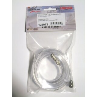 Schlauch komplett,  2,5m (4x6mm)