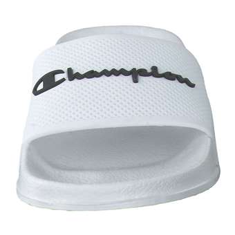 Champion Slide Daytona Badepantolette in weiß