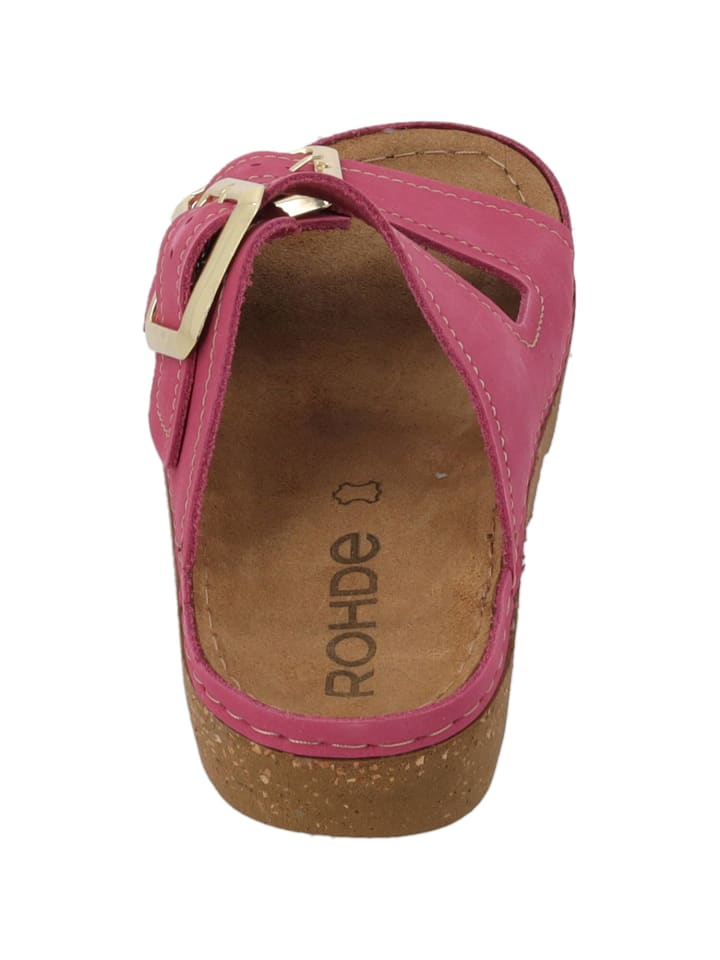 ROHDE Hausschuhe & Pantoffeln in Pink günstig kaufen
