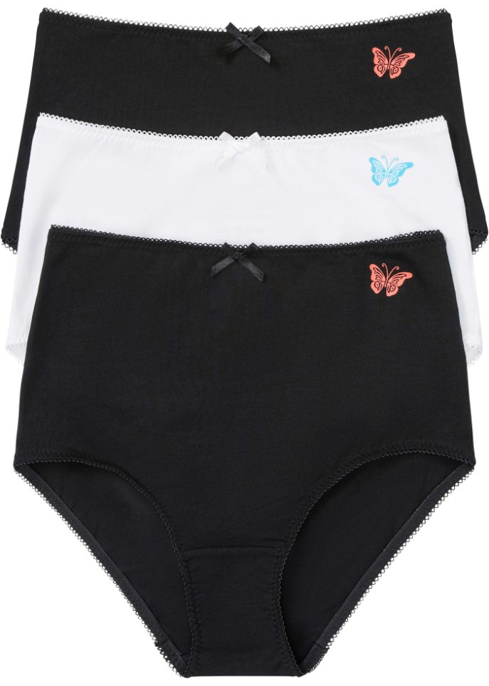 Taillenslip (3er Pack) mit Bio-Baumwolle