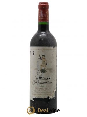 Château d'Armailhac - Mouton Baron(ne) Philippe 5ème Grand Cru Classé  1998 - Lot de 1 Bouteille