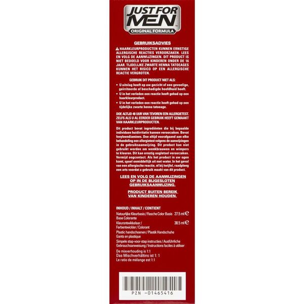 Just For Men Original Formula H-35 középbarna hajfesték 66ml