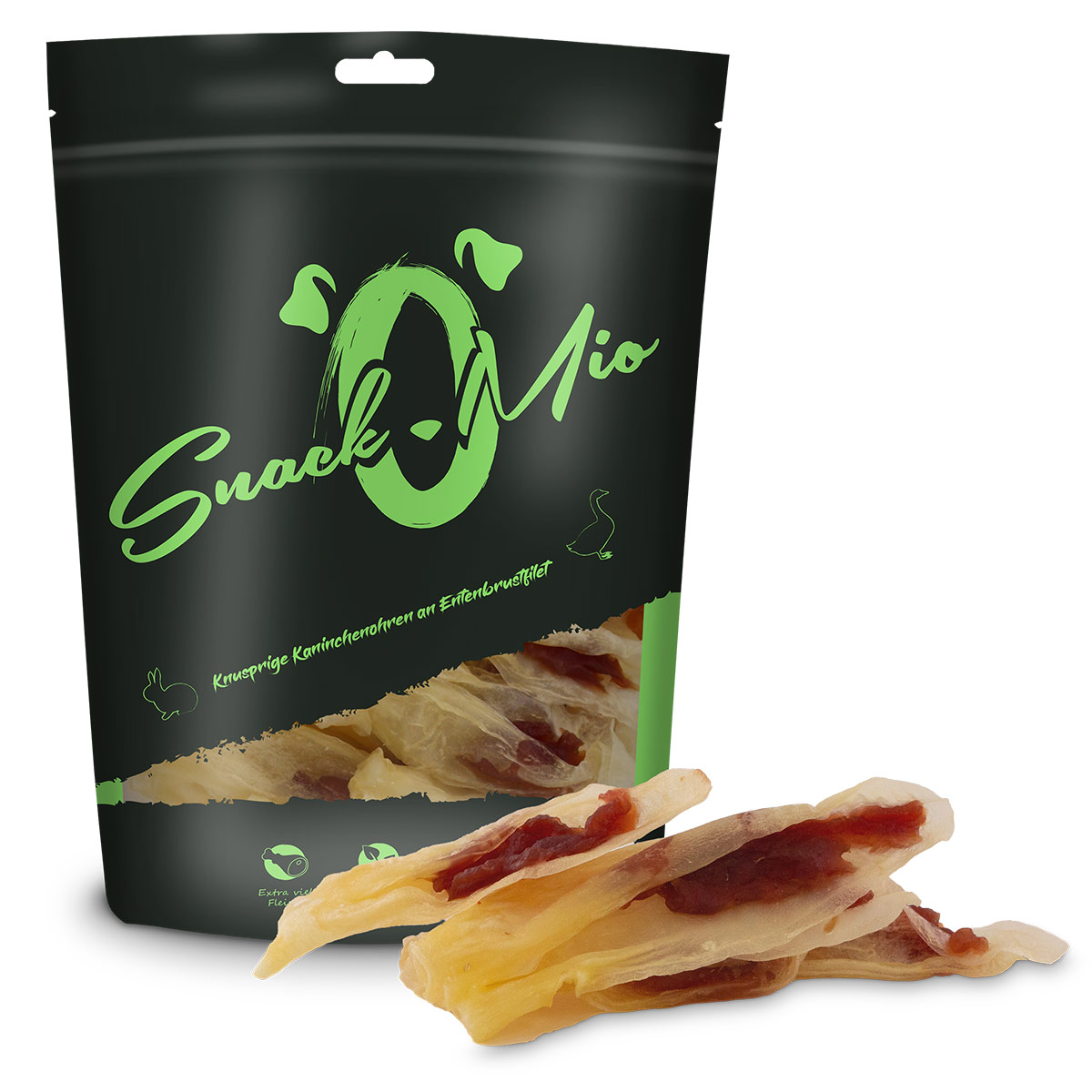 SnackOMio - Kaninchenohren an Entenbrustfilet kaufen bei ZooRoyal
