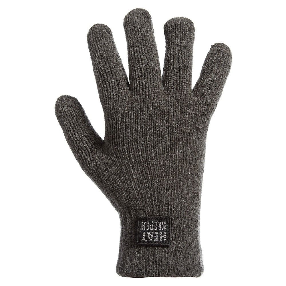 Heat Keeper Chenille Dark Grey Damen Thermohandschuhe