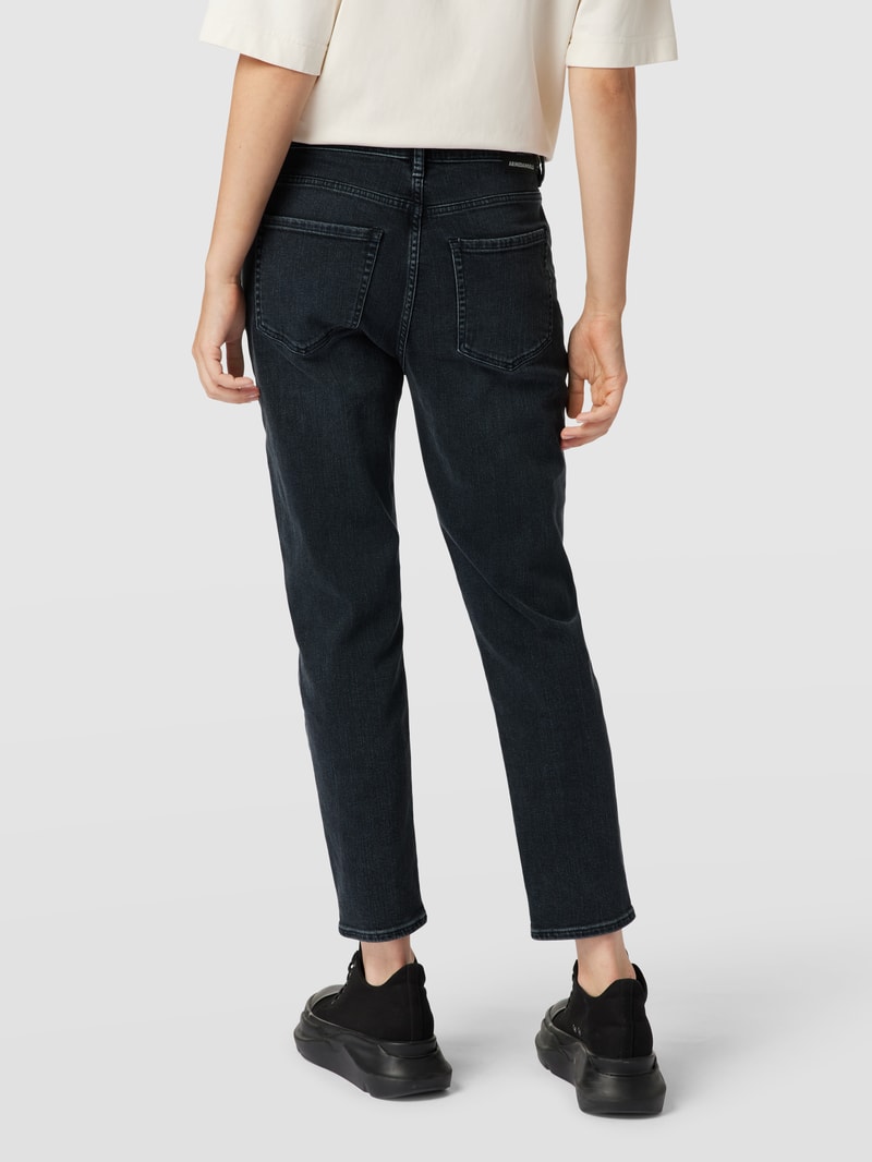 Tapered Fit Jeans mit 5-Pocket-Design Modell 'CAYAA TAPERED' in schwarz