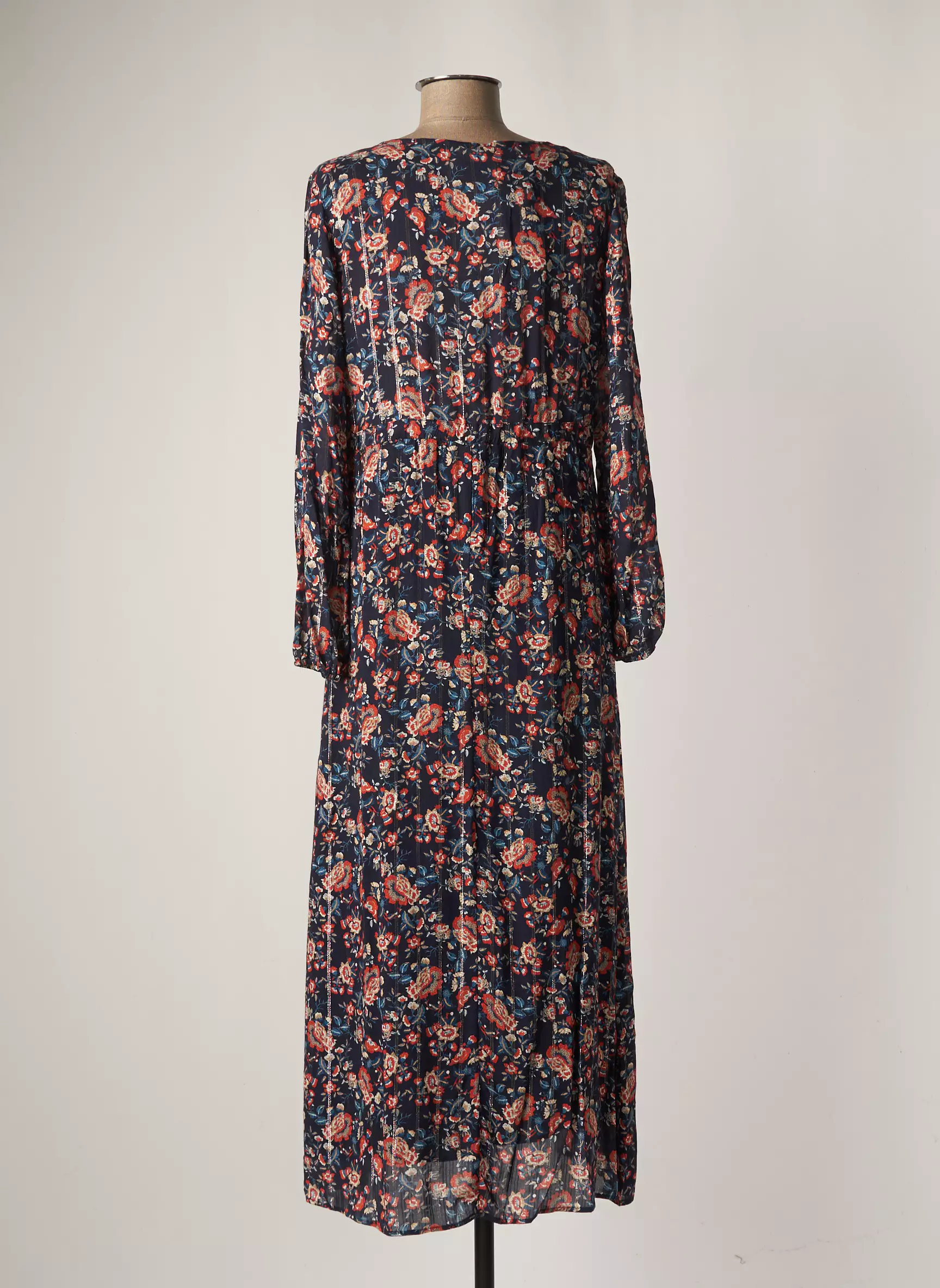 C Est Beau La Vie Robes Longues Femme couleur bleu