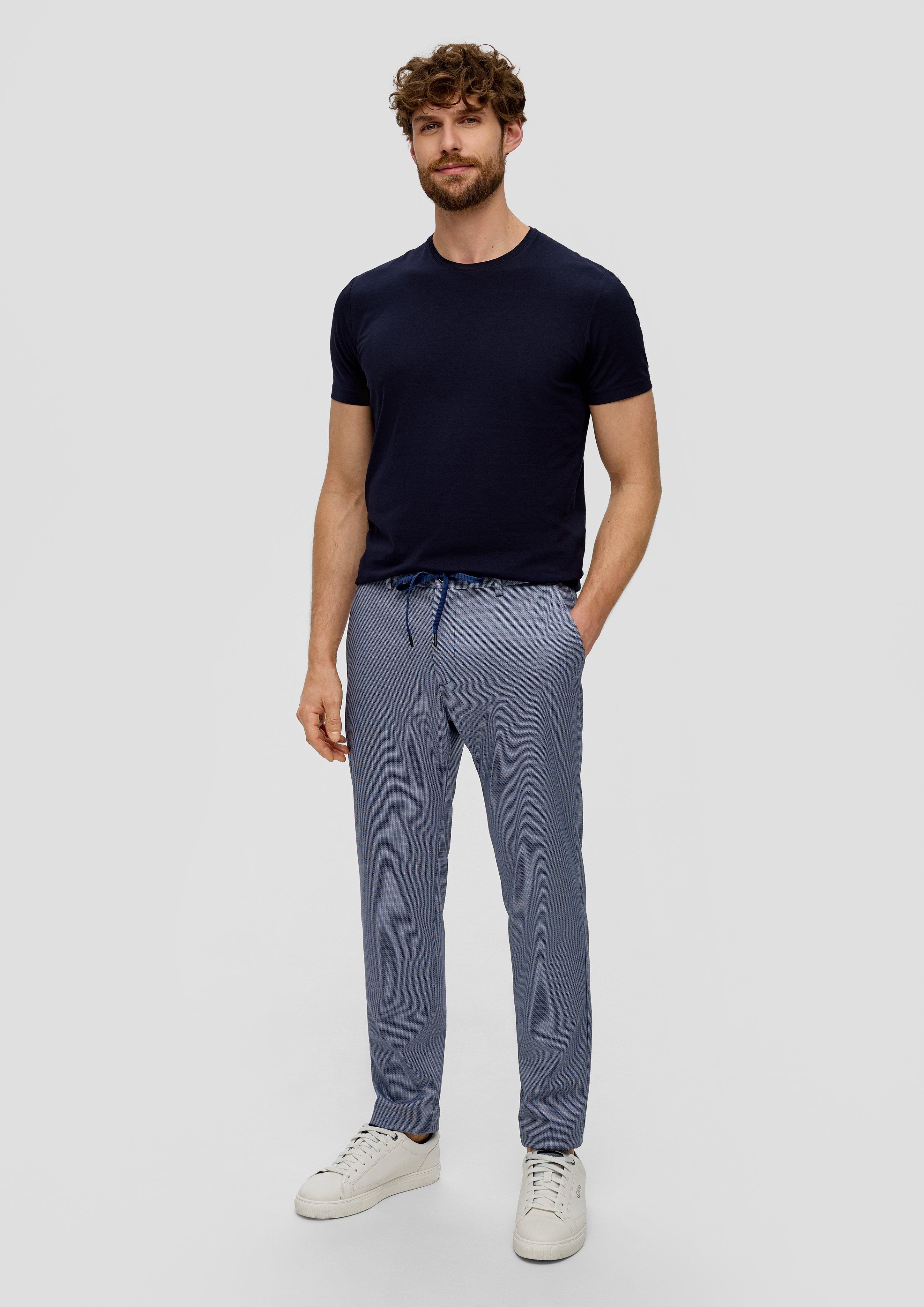 s.O JOGG: Anzughose aus Stretch-Jersey  2142838-58A4