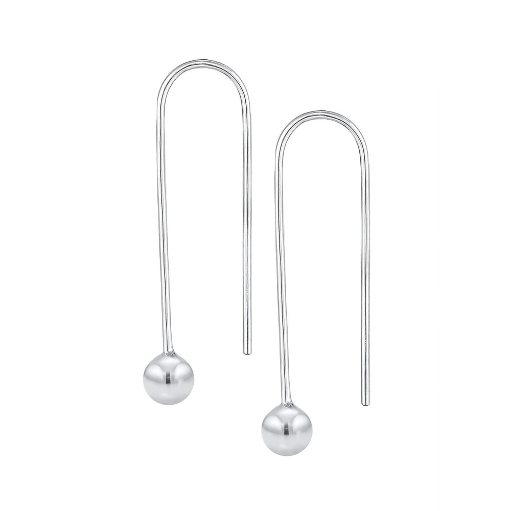 Elli Elli Boucles d'Oreilles Femme Pendentif Tendance en Argent Sterling 925 Boucles d'oreilles