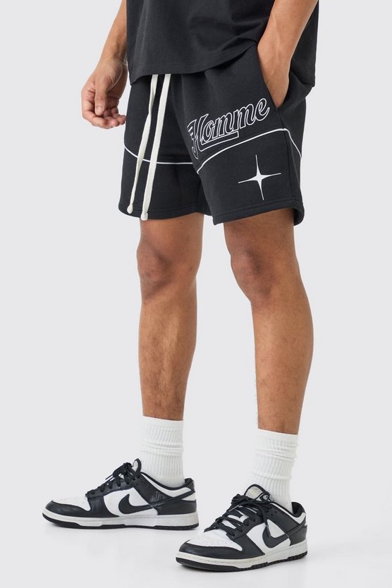 Lockere kurze Homme Shorts