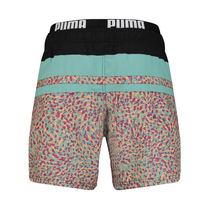 PUMA Swim Heritage Stripe Mid Badehose Funktionsunterhose Herren