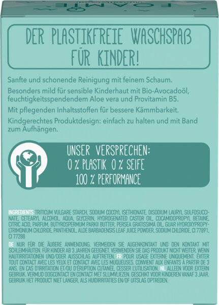 Foamie 2in1 Festes Shampoo & Duschgel Kids grün Festes Duschgel