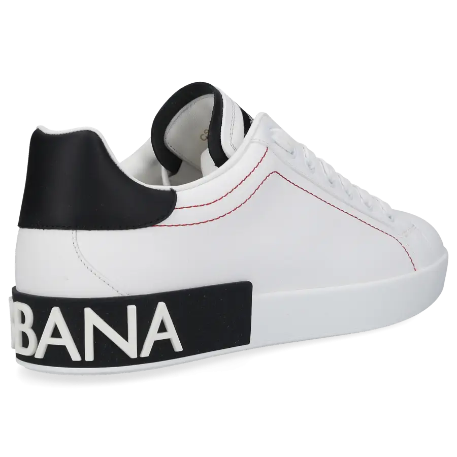 Dolce & Gabbana - Herrenschuhe PORTOFINO Nappaleder - weiß