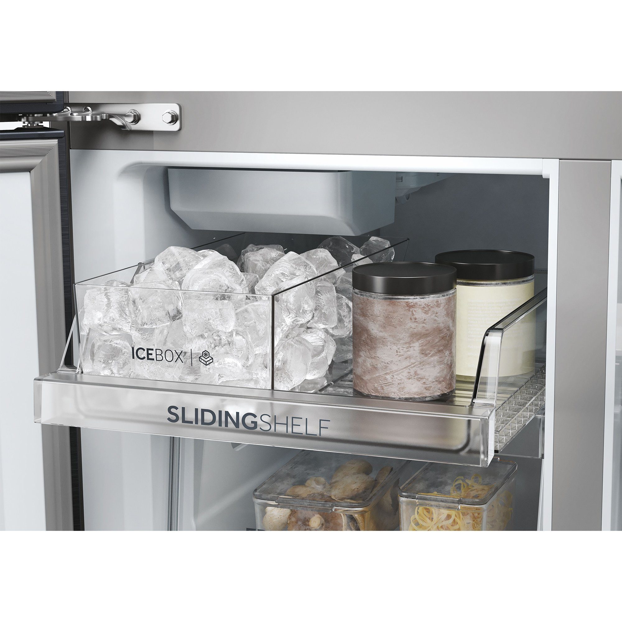 Haier Side-by-Side HCR5919EHMB, 190 cm hoch, 90.5 cm breit, T ABT ® :schädliche Bakterien werden durch Silberionen neutralisiert