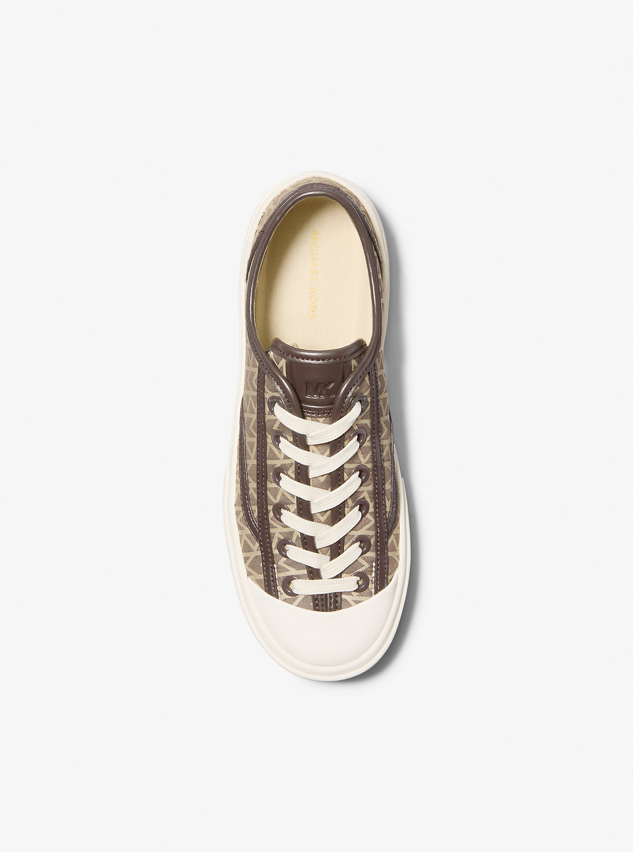 Jude MK2000 Logo Jacquard Sneaker - NATURAL