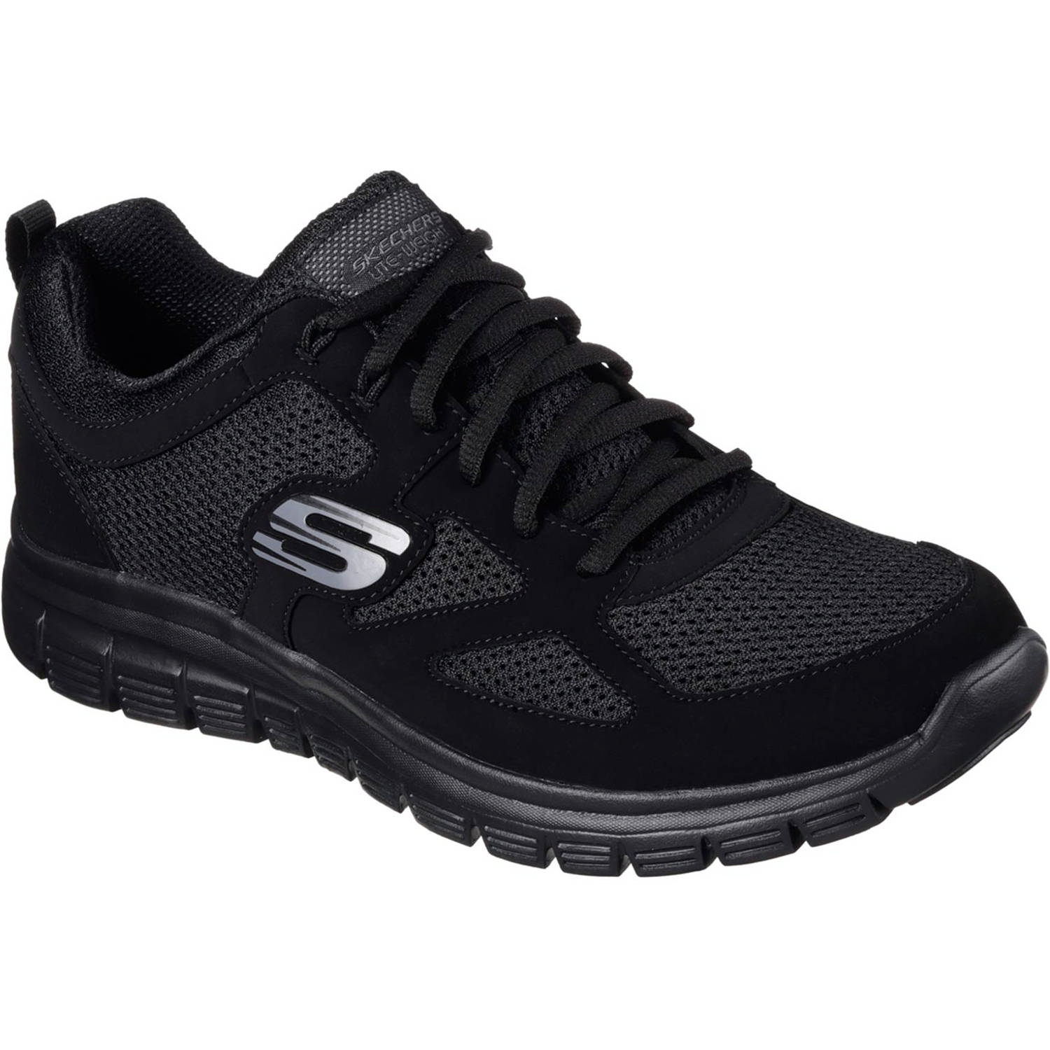 Skechers 52635, Sneakers Low, Herren, Schwarz (Black)