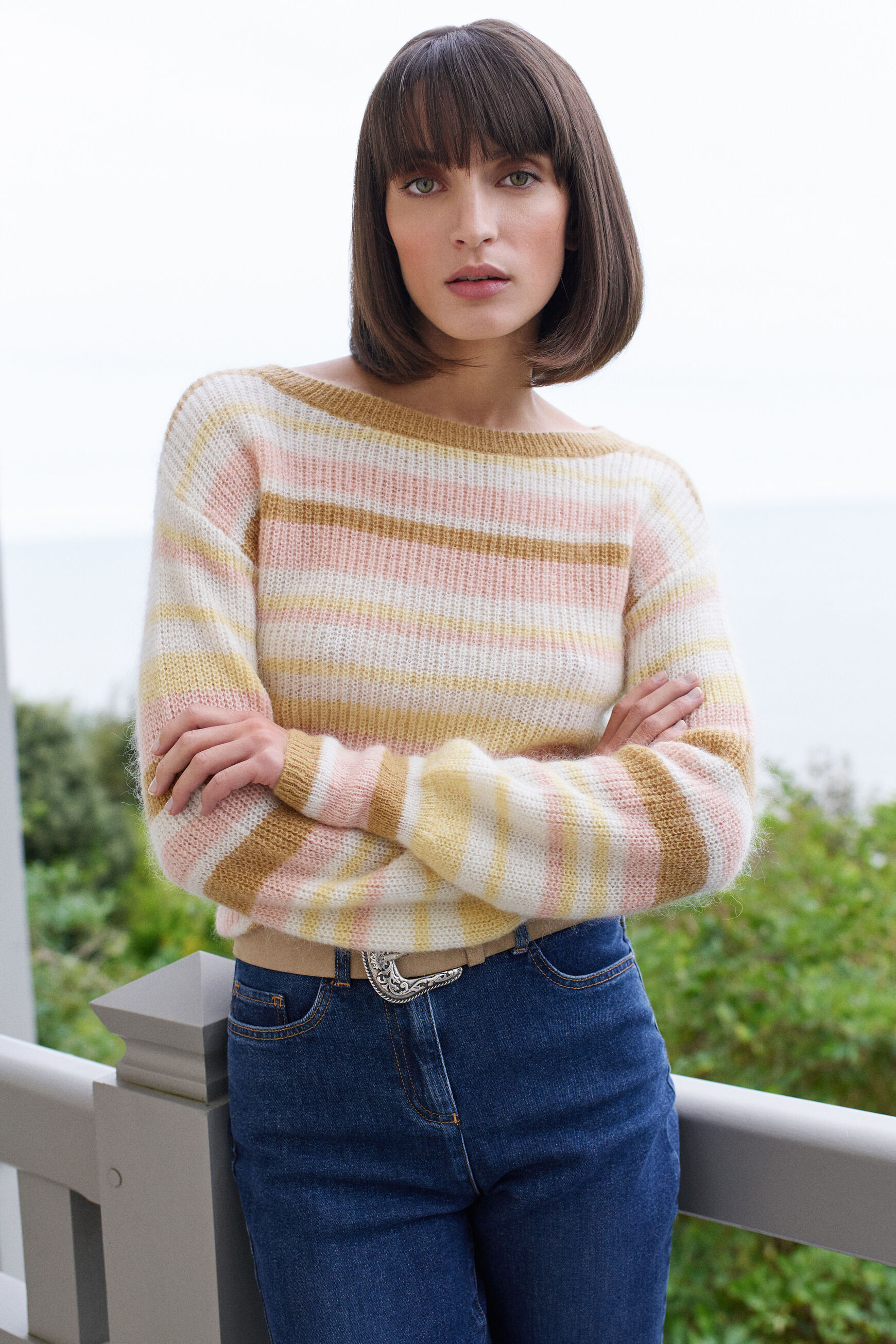 pull deva camel femme