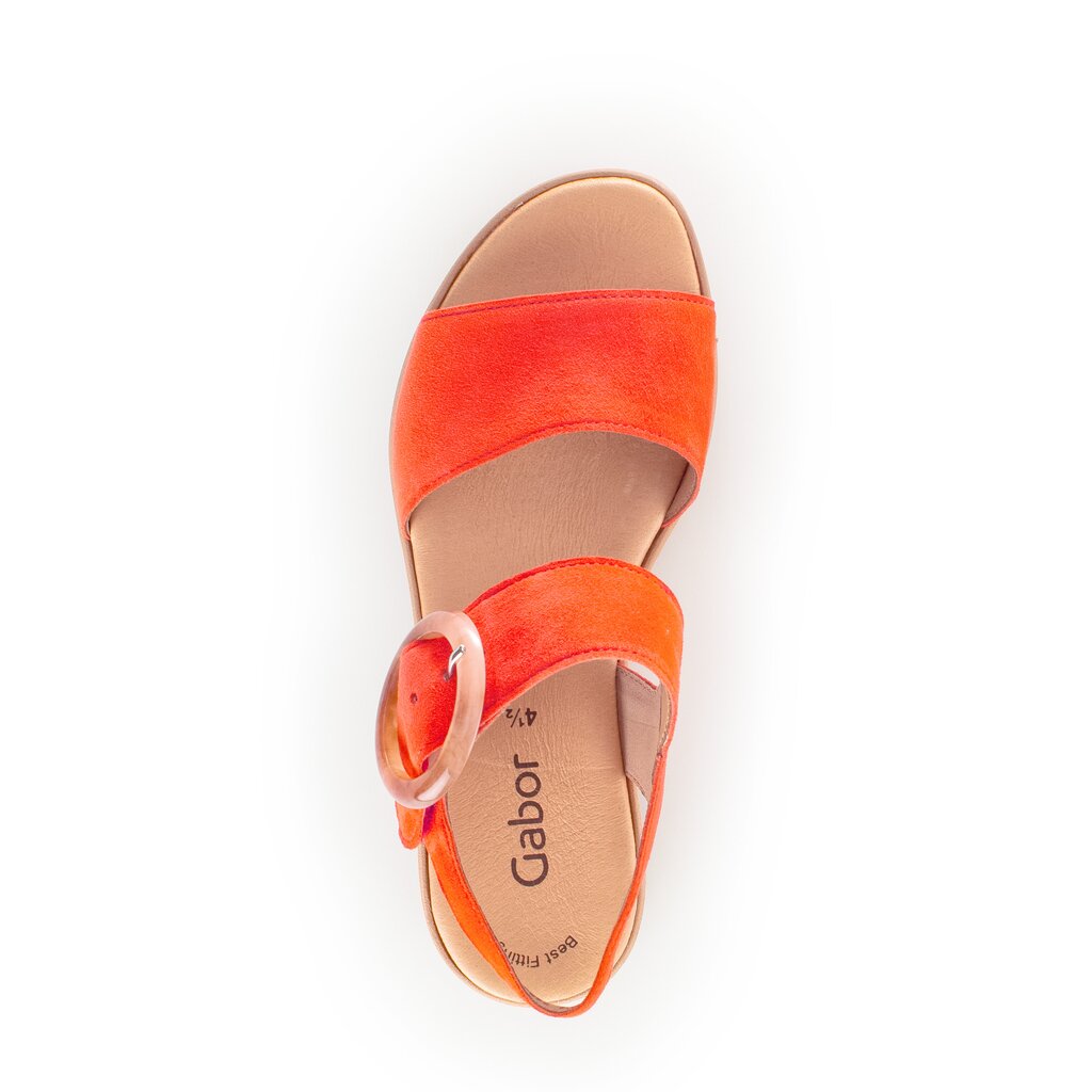 Gabor fashion Plateau Sandale orange