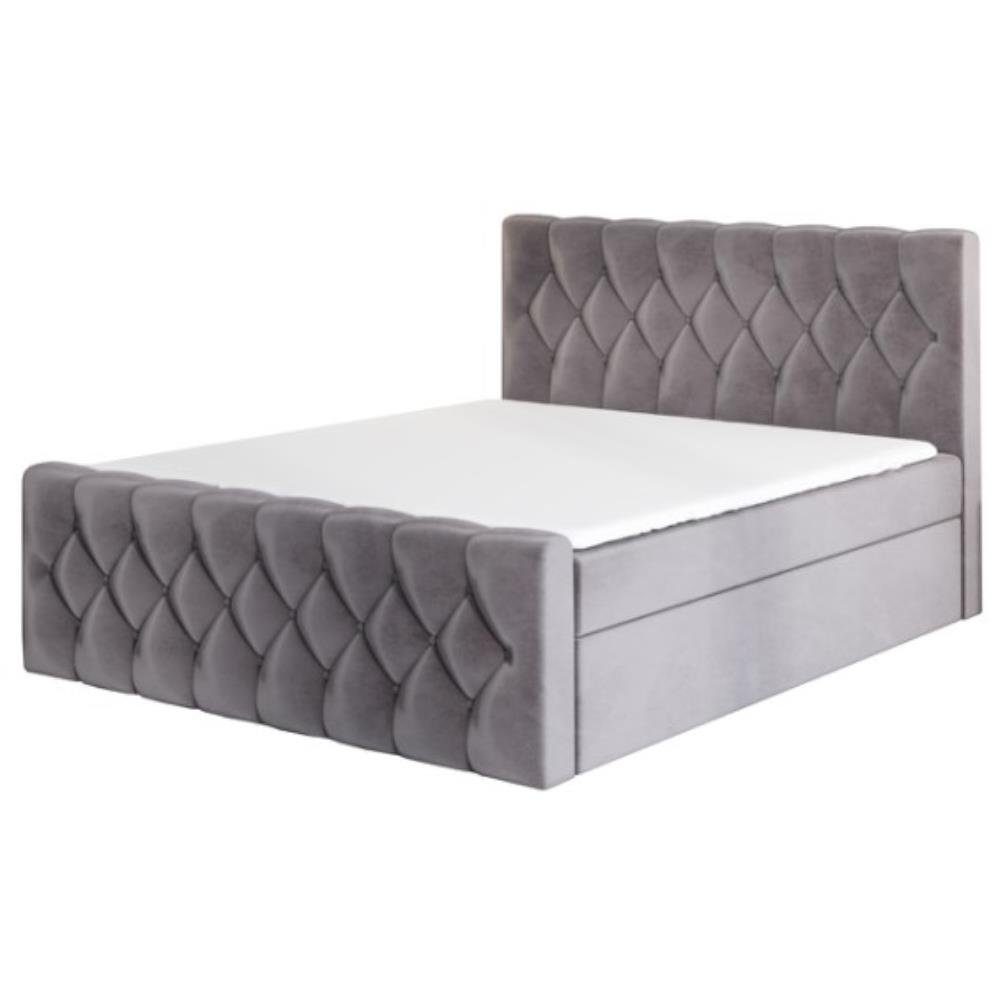 A&J MöbelLand GmbH Boxspringbett ARI mit 2 Bettkästen und Topper.
