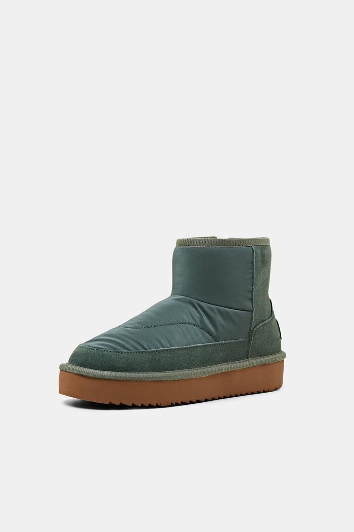 Boots mit Kunstfellfutter