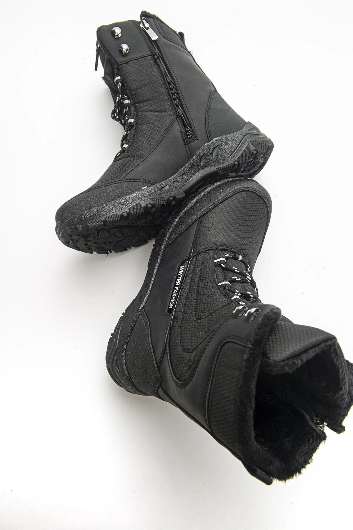 Luvi  Thor Schwarze Damen-Schneestiefel