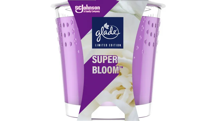 Glade Duftkerze Super Bloom 129 g