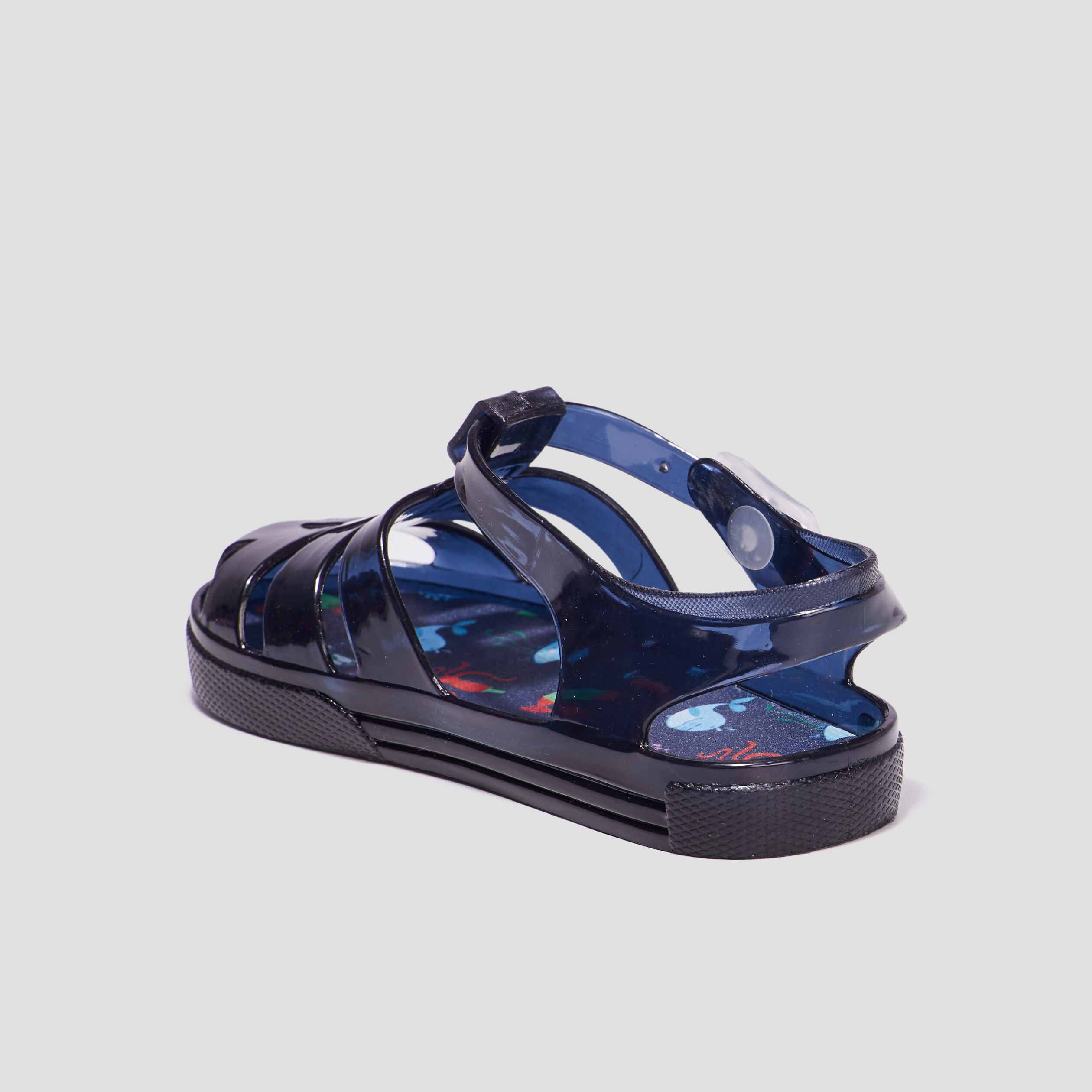 Sandales de plage transparentes bleu garçon | La Halle