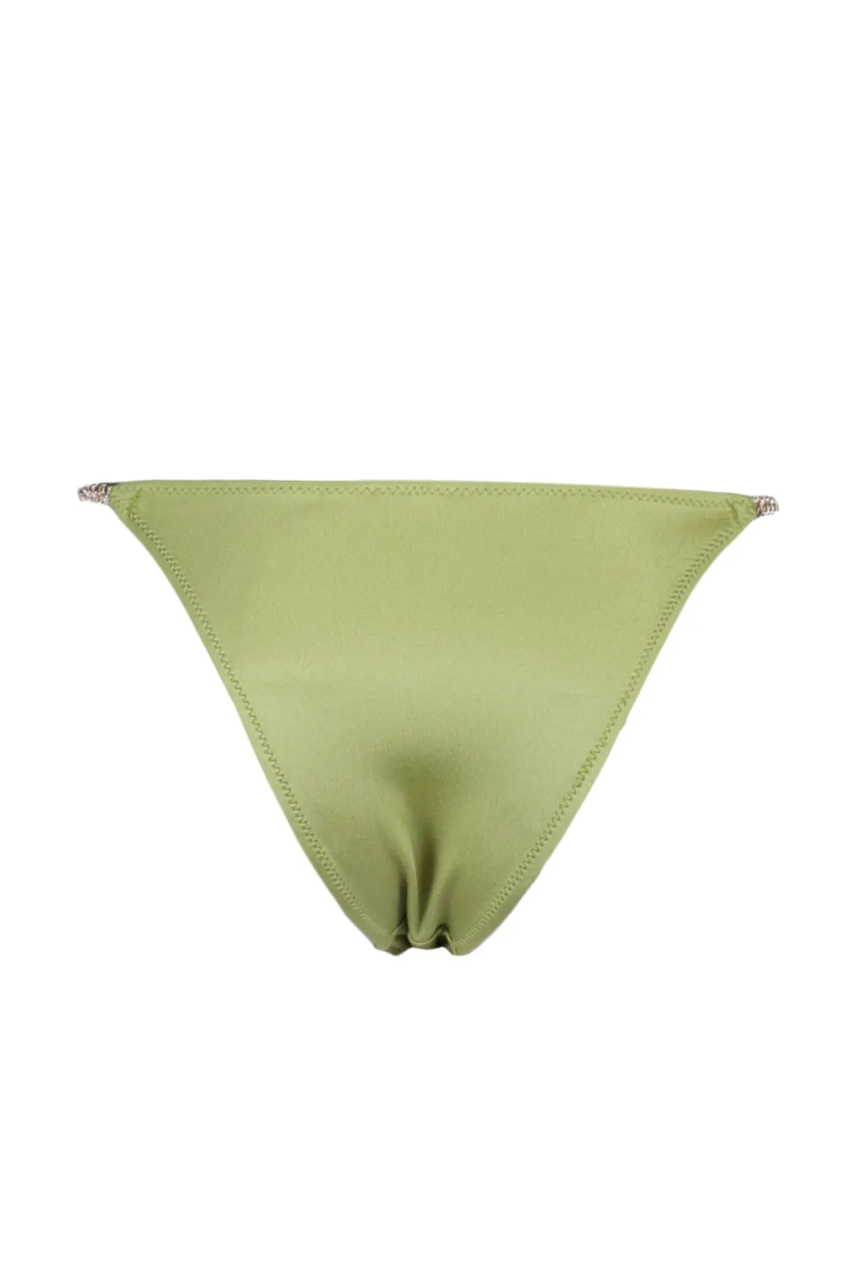 Trendyol Collection  Grünes Kettenzubehör-Bikiniunterteil mit hohem Beinausschnitt TBESS22BA0046