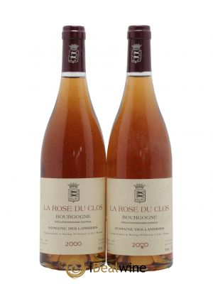 Bourgogne La Rose du Clos Domaine des Lambrays  2000 - Lot de 2 Bouteilles