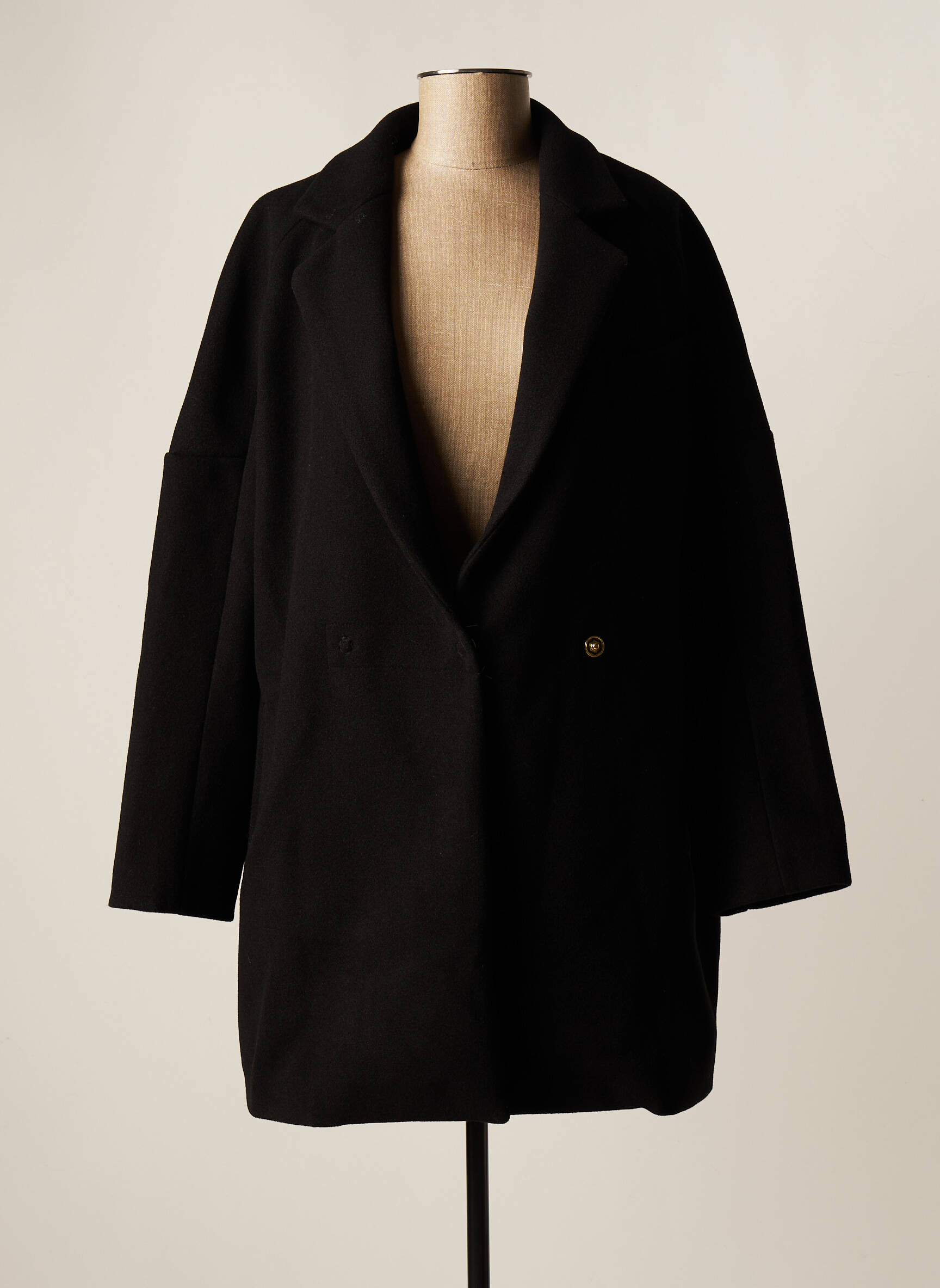 Senes Manteaux Courts Femme couleur noir