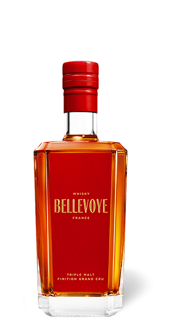 Whisky / France Bellevoye 70 cl - Rouge triple malt « finition Grand Cru »