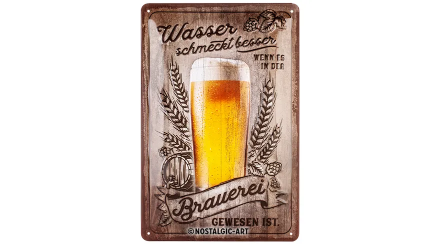 Nostalgic-Art Blechschild 20 x 30 cm 